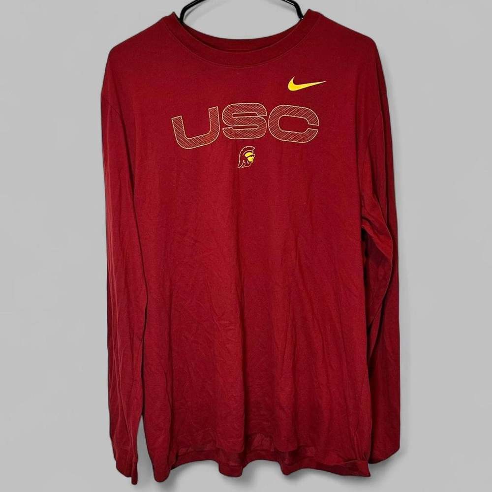 Nike USC Men’s Red Long Sleeve Tee XXL